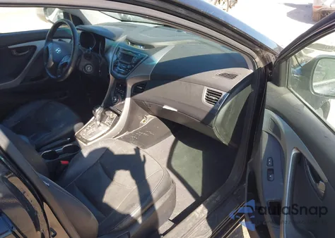 2013 Hyundai Elantra Limited z USA, uszkodzony, nr VIN 5NPDH4AE5DH304106